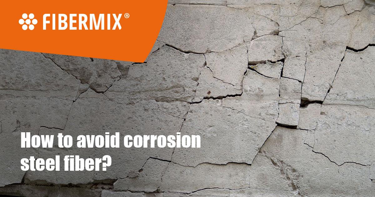 Corrosion of steel fiber in concrete