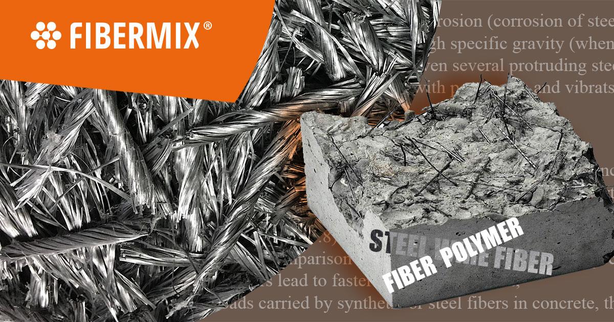fiber polypropylene and steel comparison